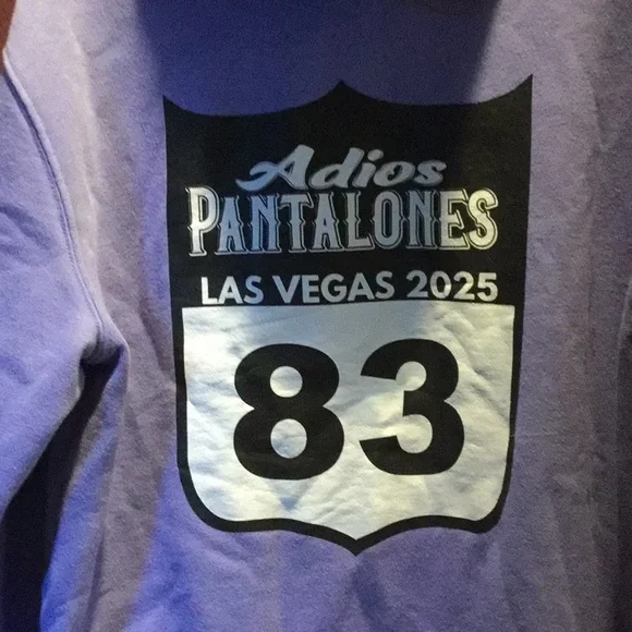 Barrel racing sweatshirt adios pantalones hoodie cowgirl horse barn riding trail - Picture 3 of 8